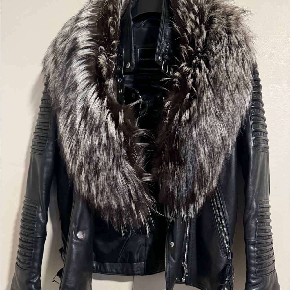 Cute leather jacket